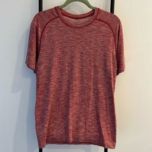 Lululemon Mens Size M Graphic T Shirt Ruby Athletic Casual Top